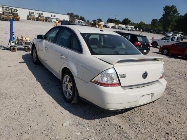 1MEHM42W79G628236 - 2009 MERCURY SABLE PREM WHITE photo 3