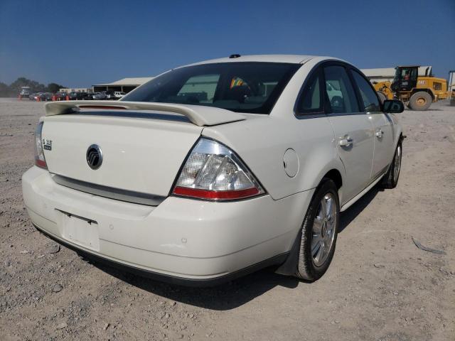 1MEHM42W79G628236 - 2009 MERCURY SABLE PREM WHITE photo 4