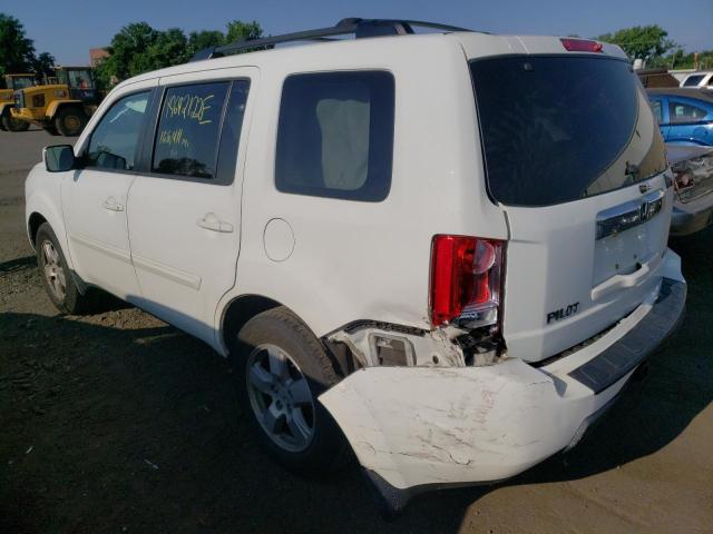 5FNYF4H55BB067111 - 2011 HONDA PILOT WHITE photo 3