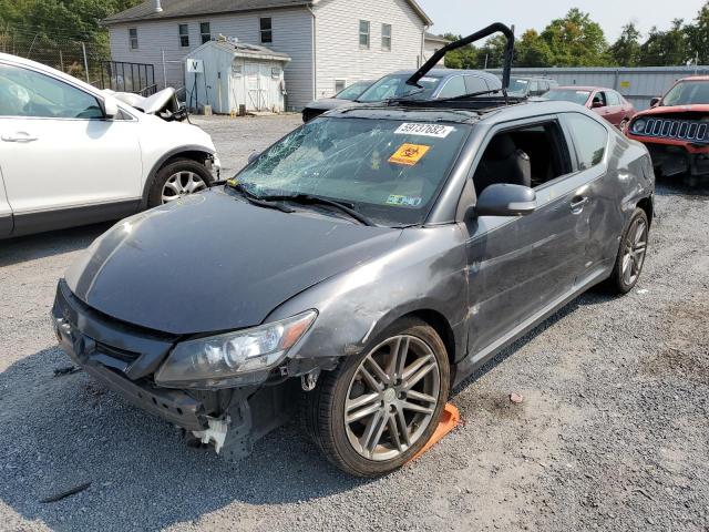 JTKJF5C79C3027623 - 2012 TOYOTA SCION TC ნაცრისფერი ფოტო 2