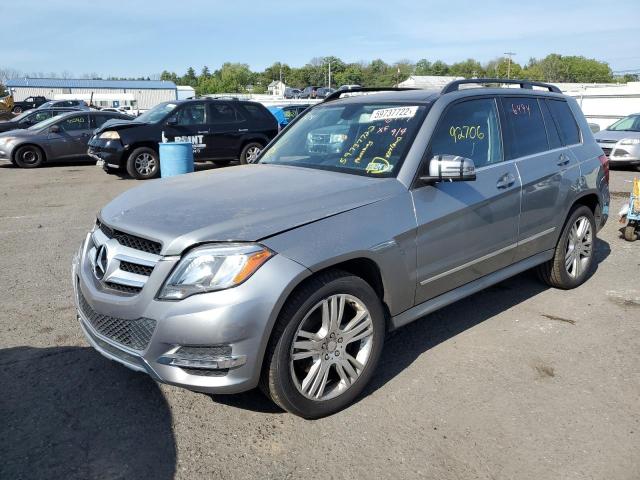 WDCGG8JB4EG189771 - 2014 MERCEDES-BENZ GLK 350 4M GRAY photo 2