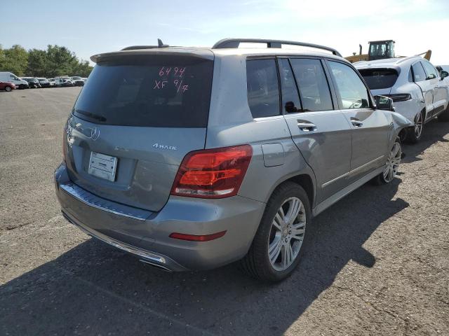 WDCGG8JB4EG189771 - 2014 MERCEDES-BENZ GLK 350 4M GRAY photo 4