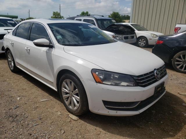 1VWCH7A30CC072498 - 2012 VOLKSWAGEN PASSAT SEL WHITE photo 1