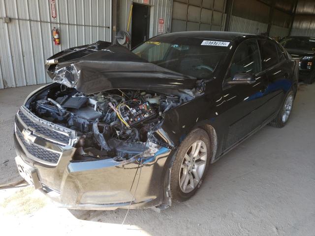 1G11C5SA9DF222563 - 2013 CHEVROLET MALIBU 1LT BLACK photo 2