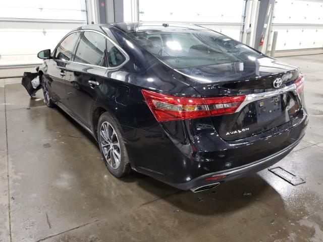 4T1BK1EB5GU199922 - 2016 TOYOTA AVALON XLE BLUE photo 3