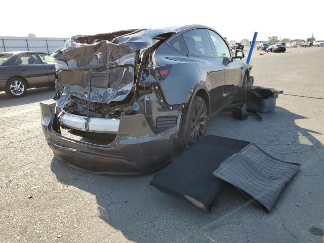 7SAYGDEE4NF345831 - 2022 TESLA MODEL Y Графитовый фото 4