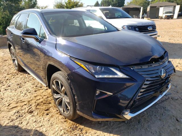 JTJDZKCA2J2009955 - 2018 LEXUS RX 350 L BLUE photo 1