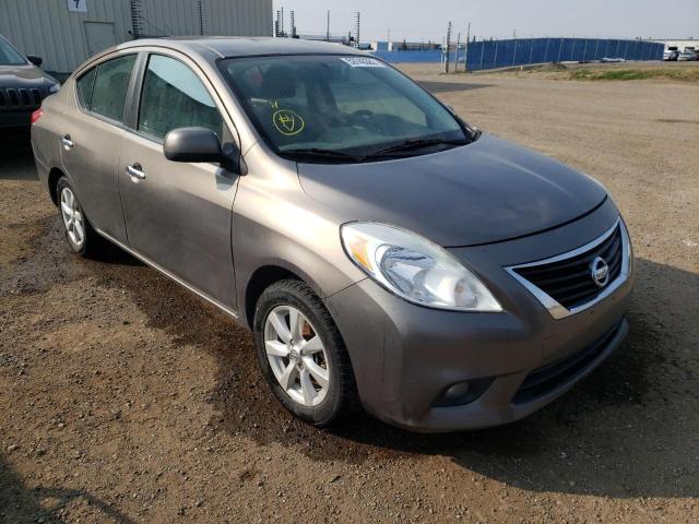 3N1CN7AP6CL823917 - 2012 NISSAN VERSA S BROWN photo 1