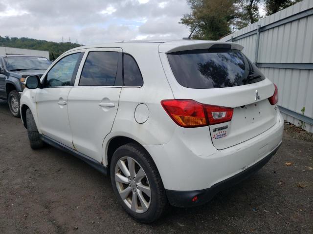 4A4AR4AU0EE025227 - 2014 MITSUBISHI OUTLANDER WHITE photo 3