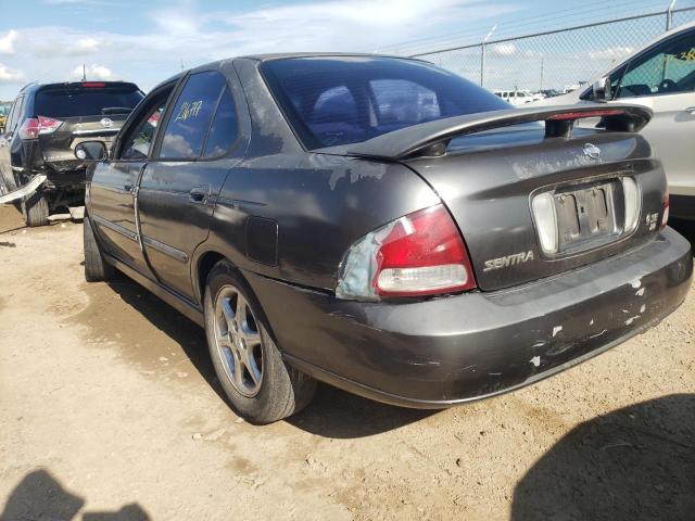 3N1BB51D01L107624 - 2001 NISSAN SENTRA SE GRAY photo 3