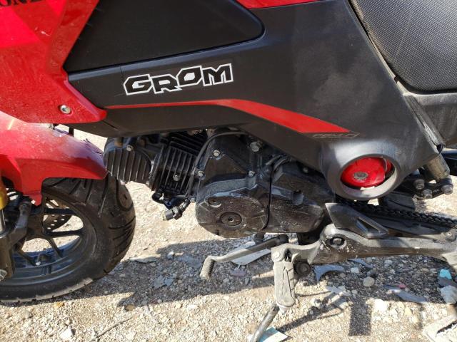 MLHJC6116F5108556 - 2015 HONDA GROM 125 RED photo 7