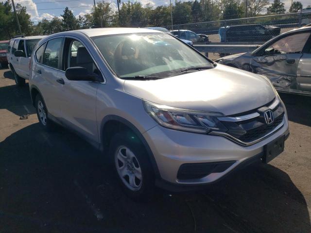 2HKRM4H38GH610341 - 2016 HONDA CR-V LX SILVER photo 1