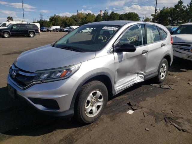 2HKRM4H38GH610341 - 2016 HONDA CR-V LX SILVER photo 2