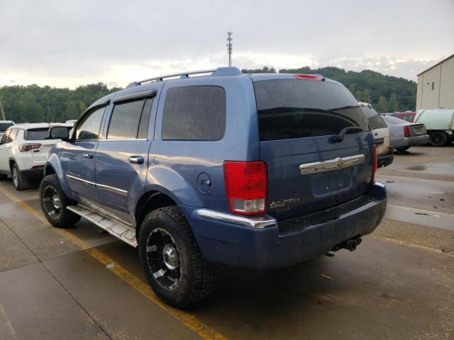 1A8HW58207F523331 - 2007 CHRYSLER ASPEN LIMI BLUE photo 3