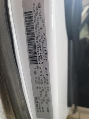 1C4AJWAG2GL224041 - 2016 JEEP WRANGLER S WHITE photo 10