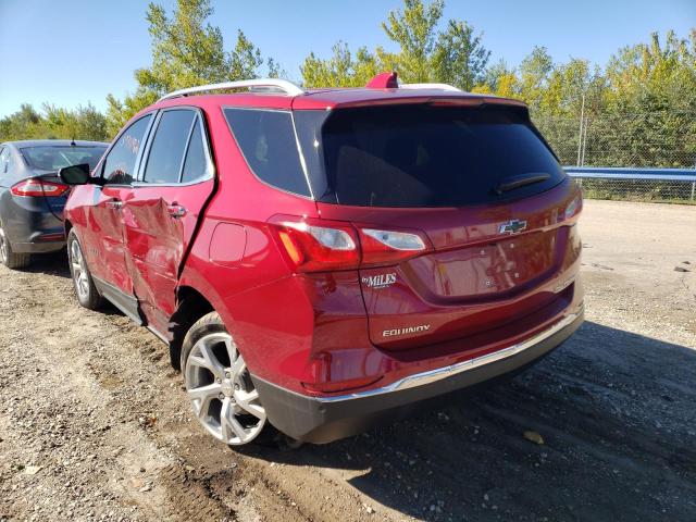 2GNAXXEV7L6273534 - 2020 CHEVROLET EQUINOX PR RED photo 3