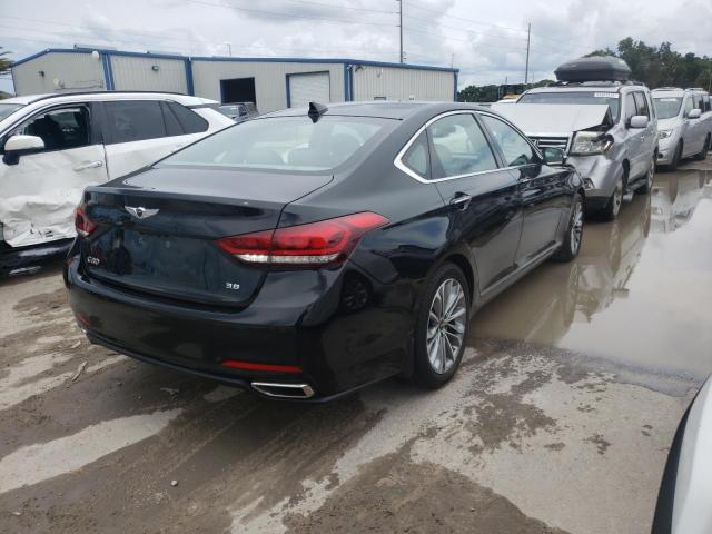 KMHGN4JE6HU187570 - 2017 GENESIS G80 BASE BLACK photo 4