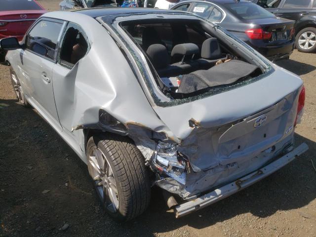 JTKJF5C79C3034586 - 2012 TOYOTA SCION TC ნაცრისფერი ფოტო 3