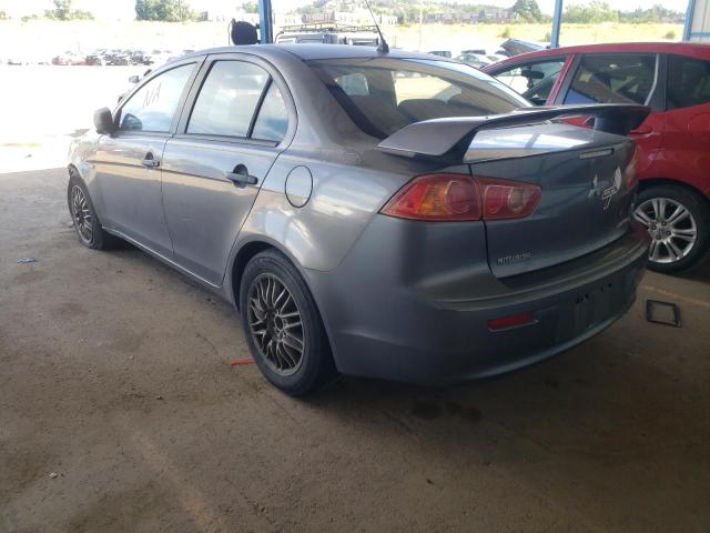 JA3AU16U98U004415 - 2008 MITSUBISHI LANCER DE GRAY photo 3