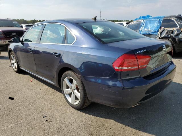 1VWBP7A33CC087267 - 2012 VOLKSWAGEN PASSAT BLUE photo 3