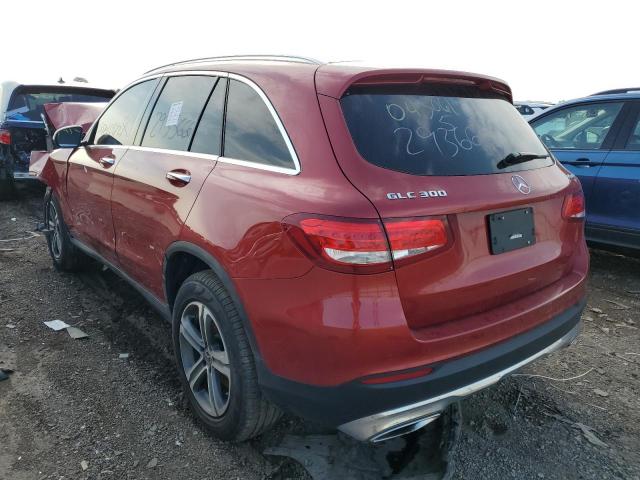 WDC0G4KB3KV162187 - 2019 MERCEDES-BENZ GLC 300 4M RED photo 3