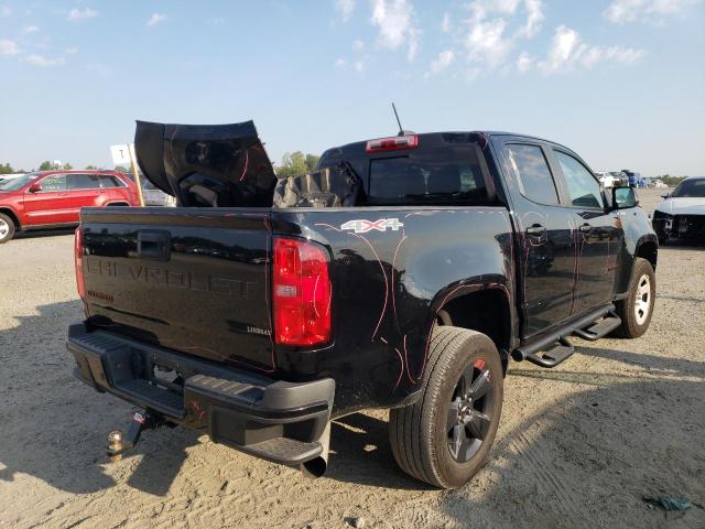1GCPTCE18M1234511 - 2021 CHEVROLET COLORADO L BLACK photo 4