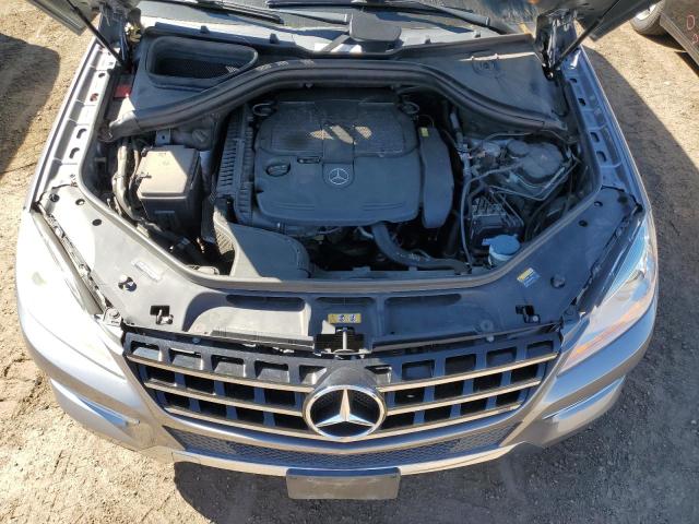 4JGDA5HB3CA003566 - 2012 MERCEDES-BENZ ML 350 4MA SILVER photo 7