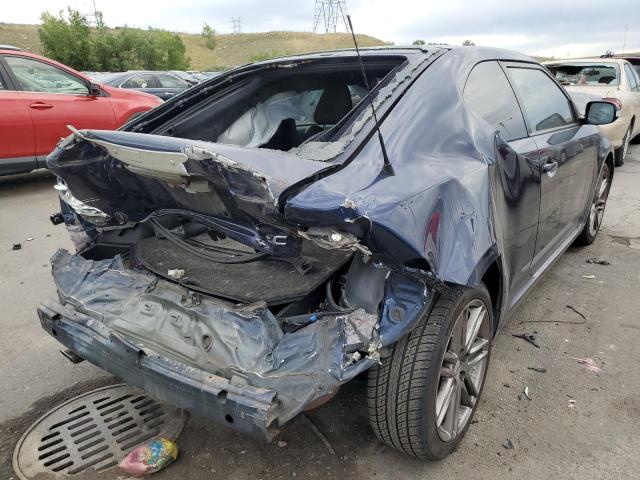 JTKJF5C70B3020980 - 2011 TOYOTA SCION TC BLUE photo 4