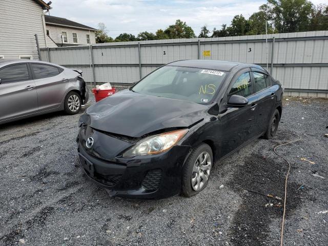 JM1BL1U85D1703812 - 2013 MAZDA 3 I BLACK photo 2