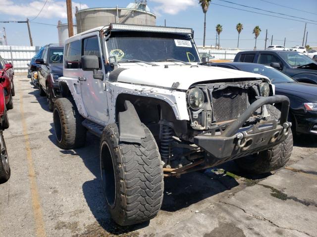 1J4AA2D16BL536673 - 2011 JEEP WRANGLER S WHITE photo 1