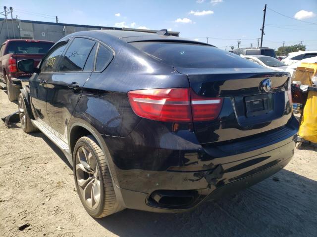 5UXFG8C5XDL591825 - 2013 BMW X6 XDRIVE5 Czarny zdjęcie 3