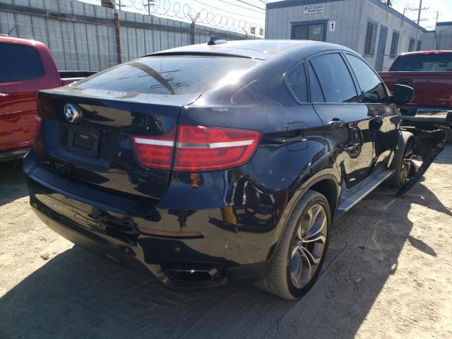 5UXFG8C5XDL591825 - 2013 BMW X6 XDRIVE5 Czarny zdjęcie 4