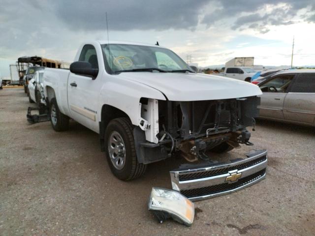 1GCEC14C18Z178384 - 2008 CHEVROLET SILVERADO WHITE photo 1