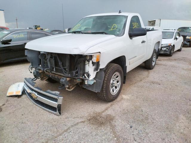 1GCEC14C18Z178384 - 2008 CHEVROLET SILVERADO WHITE photo 2