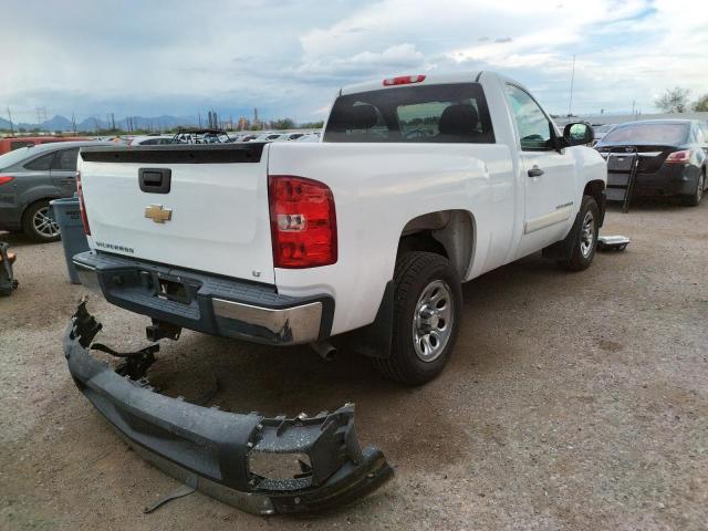 1GCEC14C18Z178384 - 2008 CHEVROLET SILVERADO WHITE photo 4