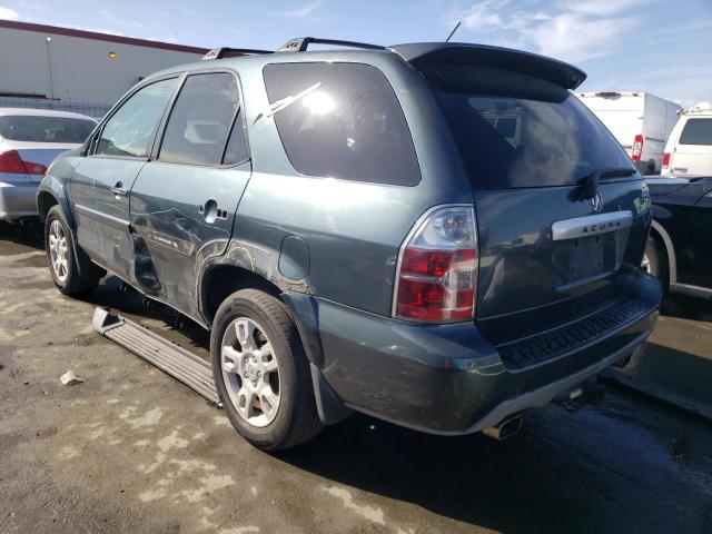 2HNYD18924H506490 - 2004 ACURA MDX TOURIN GRAY photo 3