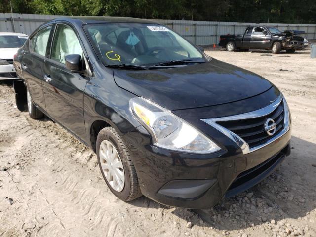 3N1CN7AP6JL808010 - 2018 NISSAN VERSA S BLACK photo 1