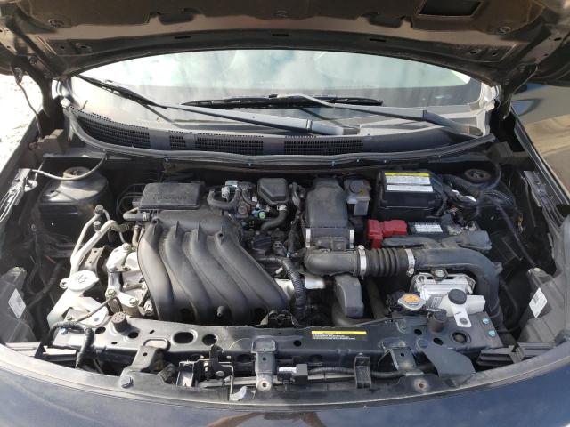 3N1CN7AP6JL808010 - 2018 NISSAN VERSA S BLACK photo 7