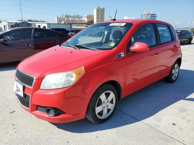 KL1TD6DE6BB137100 - 2011 CHEVROLET AVEO LS 红色 照片 2