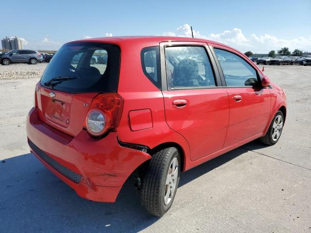 KL1TD6DE6BB137100 - 2011 CHEVROLET AVEO LS 红色 照片 4