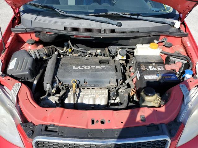 KL1TD6DE6BB137100 - 2011 CHEVROLET AVEO LS 红色 照片 7