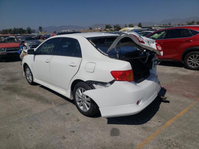 1NXBU4EEXAZ322840 - 2010 TOYOTA COROLLA BASE  photo 3