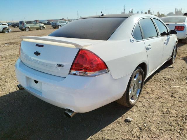 2G1WD58C689157309 - 2008 CHEVROLET IMPALA SUP 白色 照片 4
