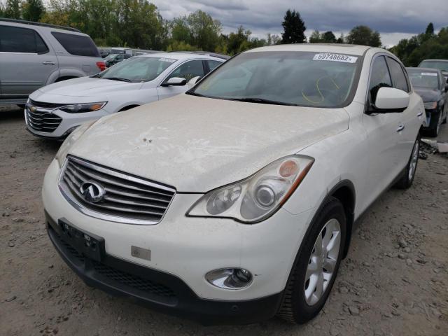 JN1AJ0HP1AM700660 - 2010 INFINITI EX35 BASE Սպիտակ լուսանկար 2