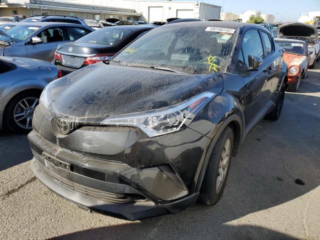 JTNKHMBXXK1038329 - 2019 TOYOTA C-HR XLE BLACK photo 2