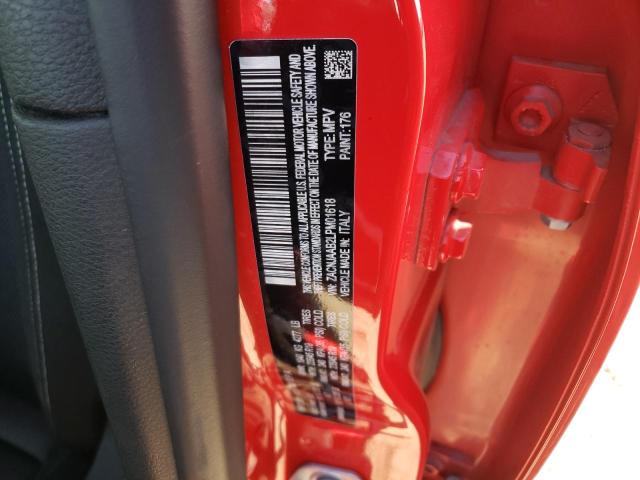 ZACNJAAB2LPM01618 - 2020 JEEP RENEGADE S RED photo 10