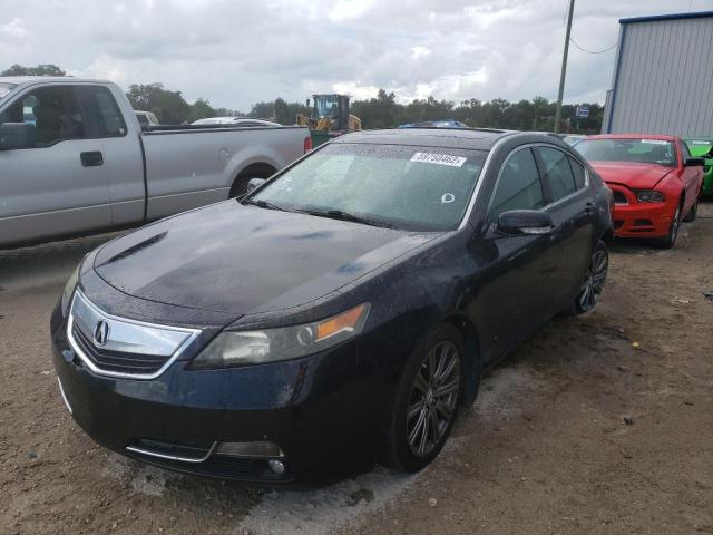 19UUA8F36DA018129 - 2013 ACURA TL SE BLACK photo 2