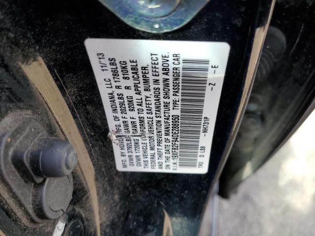 19XFB2F94DE288950 - 2013 HONDA CIVIC EXL Qara foto 10