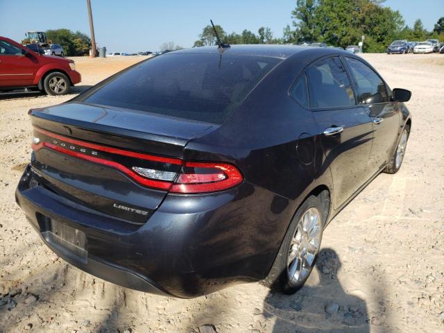 1C3CDFCA7DD311212 - 2013 DODGE DART LIMIT BLUE photo 4