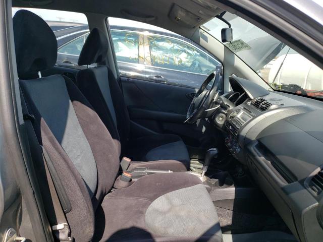 JHMGD38697S054973 - 2007 HONDA FIT S 灰色 照片 5